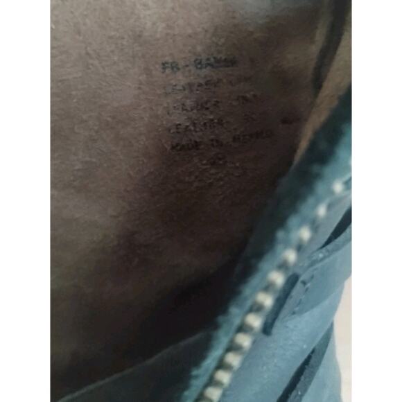 Freebird By Steven Baker Leather Strappy Brown Black Distressed Boots US7 - Picture 7 of 16